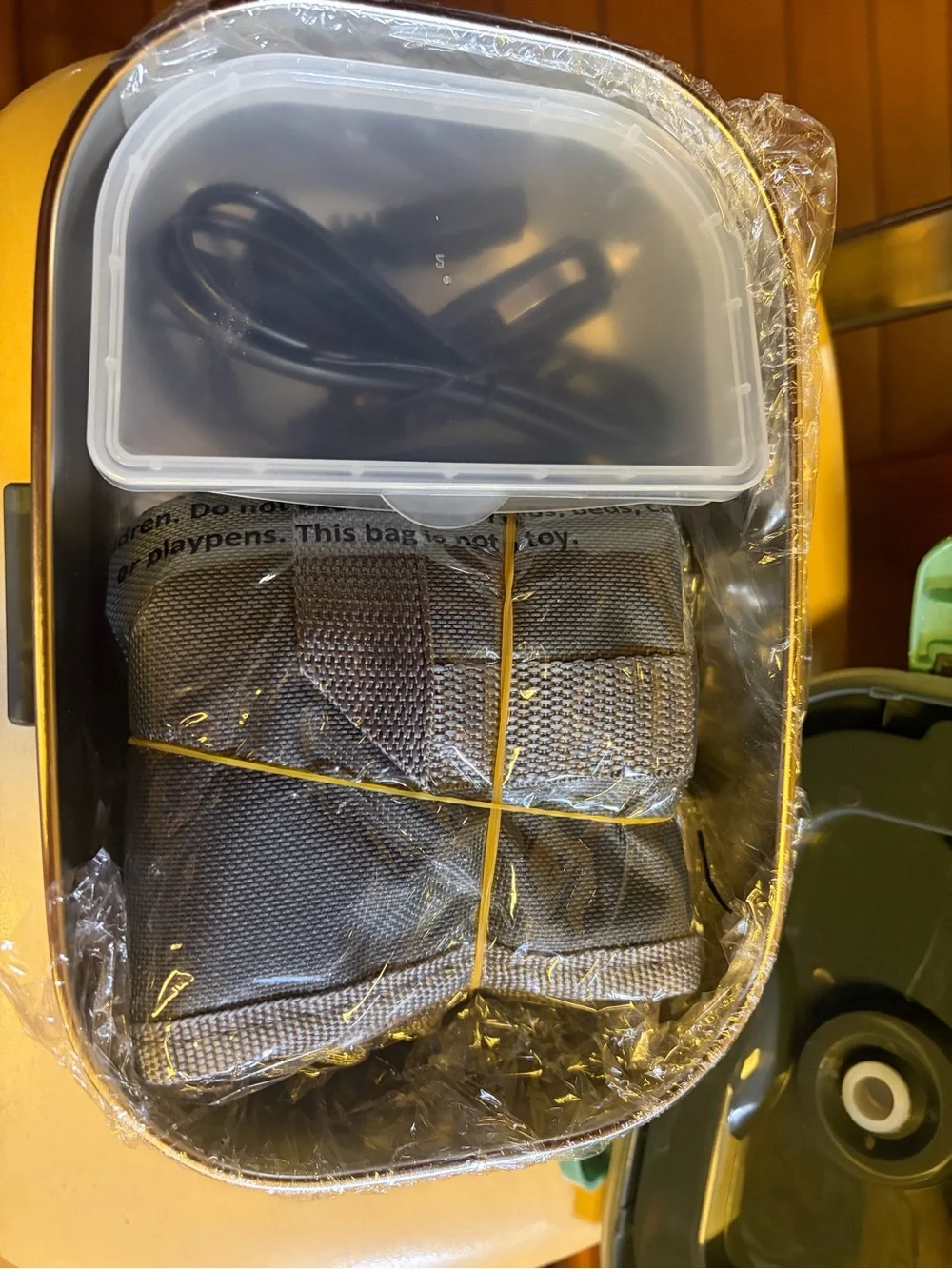 Electric Lunch Box Food Warmer - Gray & Teal Portable Heated Meal Container